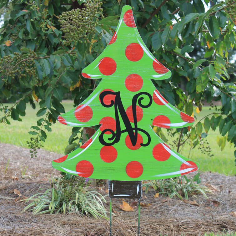 Southern Steel Designs Christmas Tree Yard Garden Stake & Reviews Wayfair